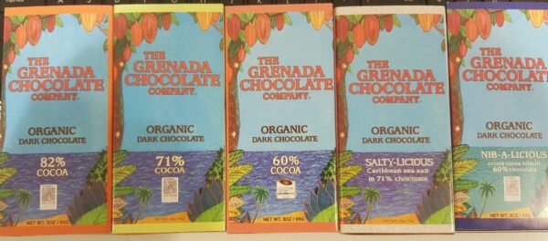 Grenada Chocolate Organic Bars - Amazona Cocoa